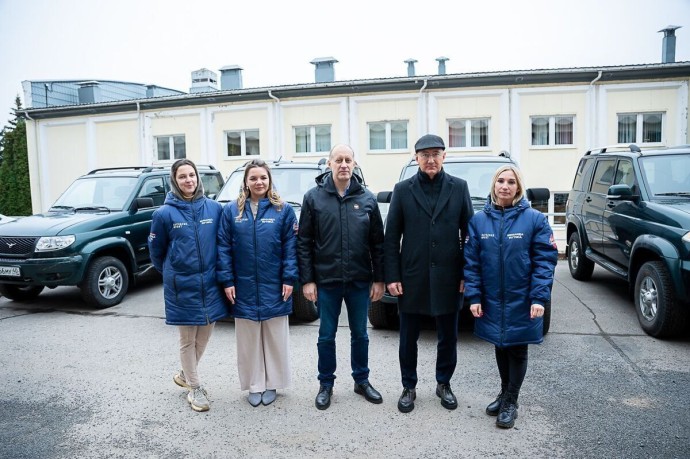 Калужская область отправила восемь машин в зону СВО