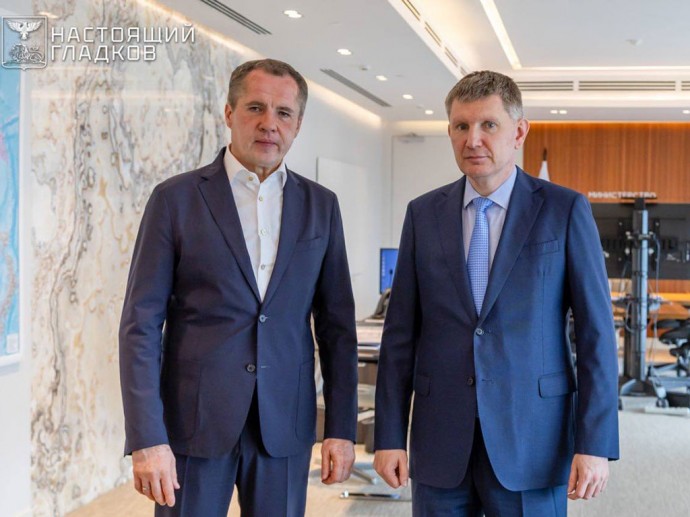 Вячеслав Гладков обсудил с главой Минэка РФ программу восстановления Белгородской области