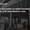 Глава Eni выступил за приостановку запрета на импорт в ЕС российского газа