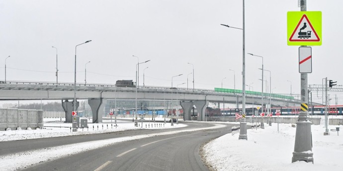 Открыто движение по новой дороге около станции Остафьево МЦД-2 Открыто движение по новой дороге около станции Остафьево МЦД-2