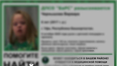 Пропавшая в Уфе девочка нашлась живой