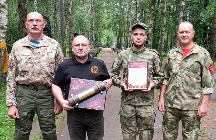 Новгородцы передали посмертную записку красноармейца в музей Кемеровской области