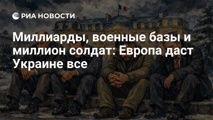 Миллиарды, военные базы и миллион солдат: Европа даст Украине все