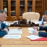 Марат Хуснуллин провёл рабочую встречу с главой Пермского края Дмитрием Махониным