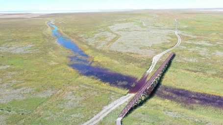 В забайкальское озеро пришла долгожданная вода