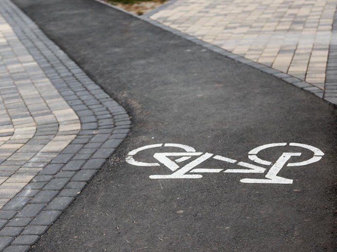 В Белгороде до конца года построят более 9 км новых велодорожек