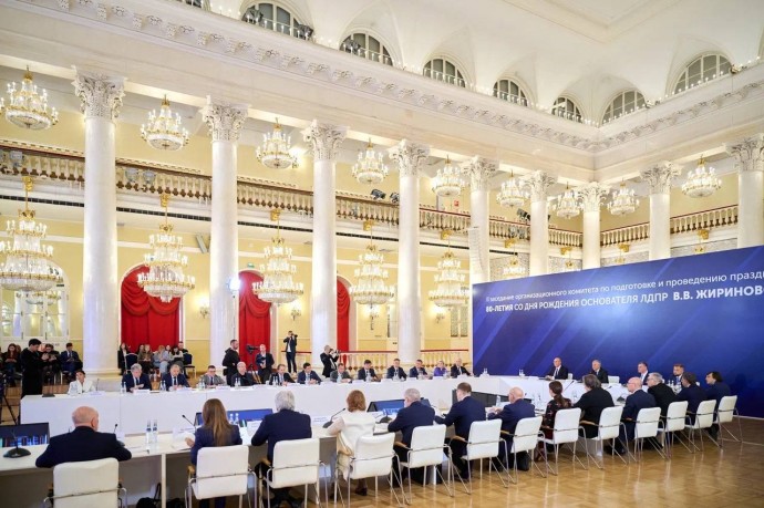 Глава Минкультуры России приняла участие в заседании оргкомитета празднования 80-летия со дня рождения В.В. Жириновского