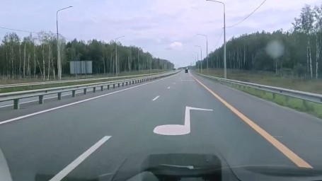 На трассе М-12 во Владимирской области появилась музыкальная разметка