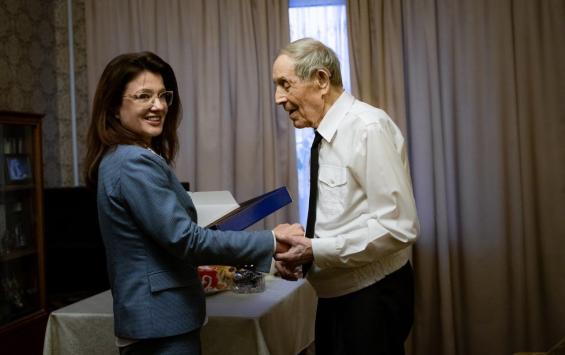 Ветеран Михаил Жаков отметил 103-летие и рассказал, как сохраняет бодрость на курской земле