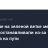 Движение на зеленой ветке метро Москвы останавливали из-за человека на пути