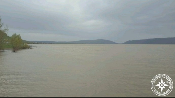 В Уфе произошел перелив дороги в СНТ
