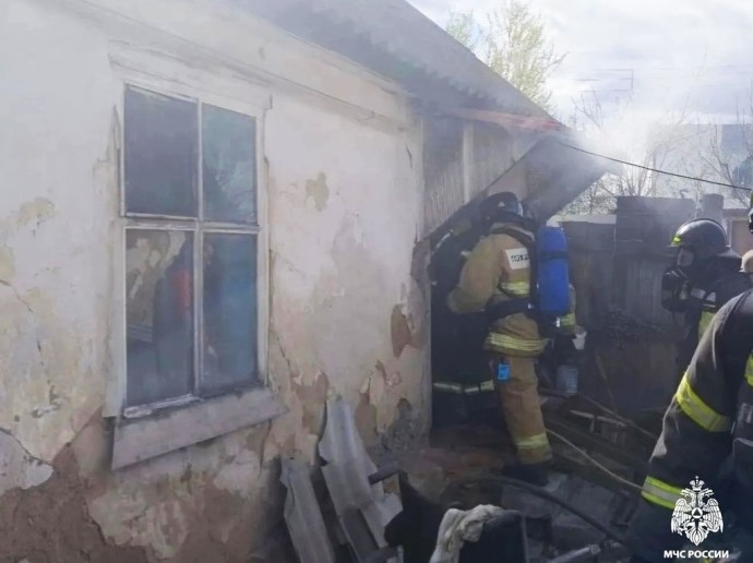 В Старом Осколе при пожаре погибла женщина