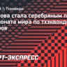 Быстрова стала серебряным призером чемпионата мира по тхэквондо среди юниоров