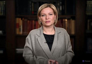 Поздравление Ольги Любимовой с Днем добовольца