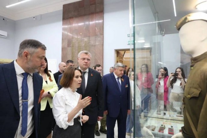В Астрахани к 80-летию Победы открыли обновленный Музей боевой славы