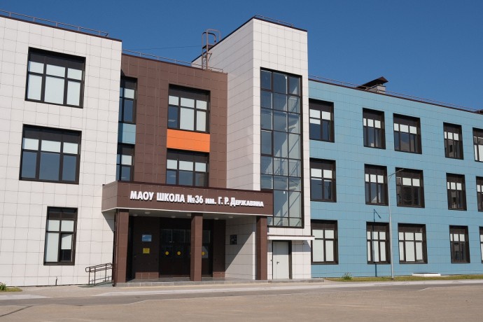Самая большая школа в Новгородской области откроет свои двери с 1 сентября