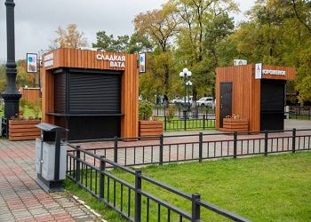 В Благовещенске обновляют киоски и павильоны