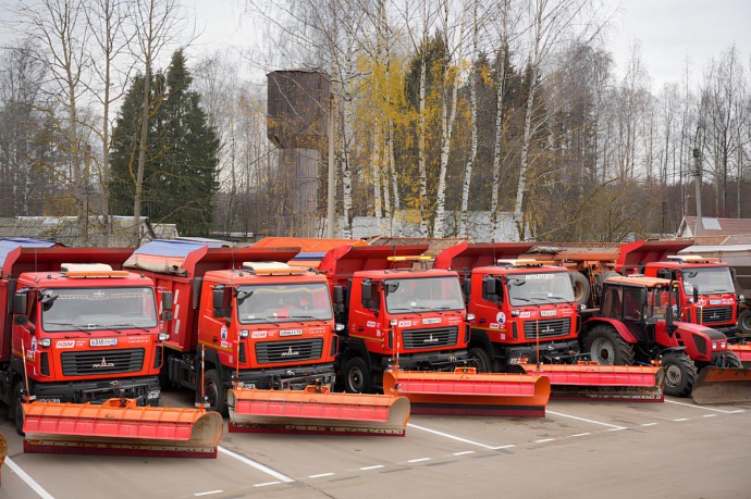 Зимой на чистку дорог региона выйдет 579 единиц техники