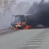 Под Магнитогорском сгорел автобус
