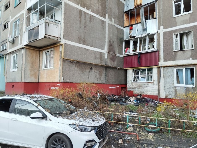 Прокуратура изучает последствия ночной атаки БПЛА на Курск