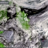 Извержение вулкана Крашенинникова на Камчатке зафиксировано со спутника
