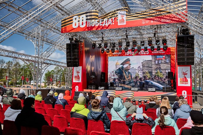 В кинопарке «Москино» прошли мероприятия в честь Дня Победы