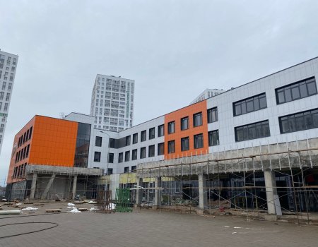 В Уфе завершается строительство современной школы на 1225 мест В Уфе завершается строительство современной школы на 1225 мест