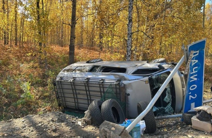 В Бурятии в жёстком ДТП с маршруткой пострадали пассажиры