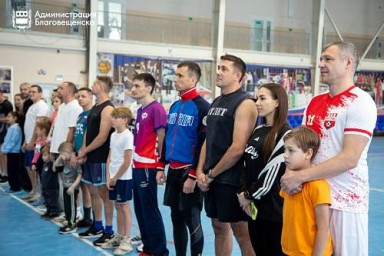 В Благовещенске выбрали самых спортивных пап