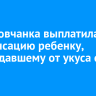 Шелеховчанка выплатила компенсацию ребенку, пострадавшему от укуса ее собаки