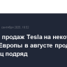 Падение продаж Tesla на некоторых рынках Европы в августе продлилось 8-й месяц подряд