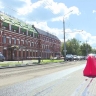 На проспекте Ленина в Туле укладывают 3 слоя асфальта