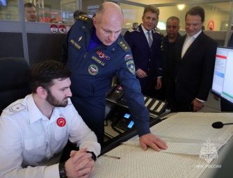 Александр Куренков ознакомился с организацией работы Единого диспетчерского центра московского метрополитена