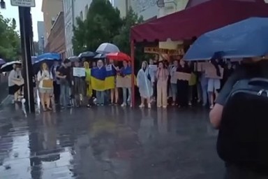 Число протестующих на Украине после одного действия Зеленского увеличилось