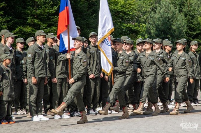 Юные герои проходят подготовку в детском центре «Океан»