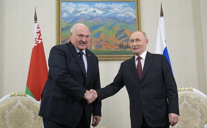 Встреча с Президентом Белоруссии Александром Лукашенко