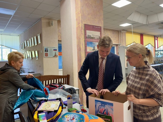 Более 1400 детей в Ярославской области получили подарки в рамках всероссийской акции «Собери ребенка в школу»