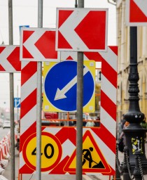 В шести районах Петербурга с 1, 2 и 3 сентября из-за ремонта ограничат движение транспорта