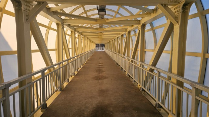 Новый маршрут для пешеходов: как изменится движение на развязке КАД и Кронштадтского шоссе