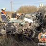 В Башкирии погиб водитель китайской иномарки, влетев во встречный грузовик