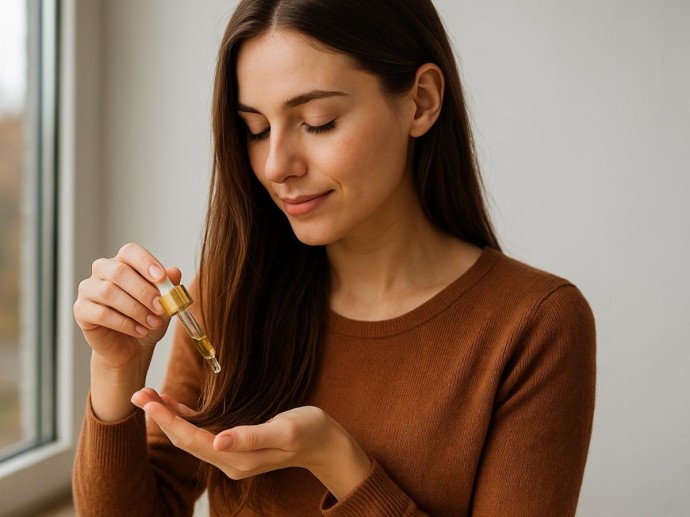 Плотные масла обеспечивают глубокое увлажнение густых волос — VWoman