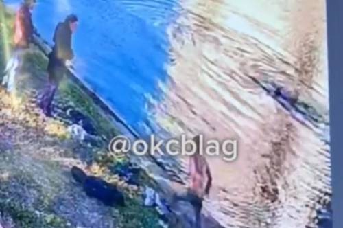 В благовещенском парке Дружбы девушку вытащили из ледяной воды