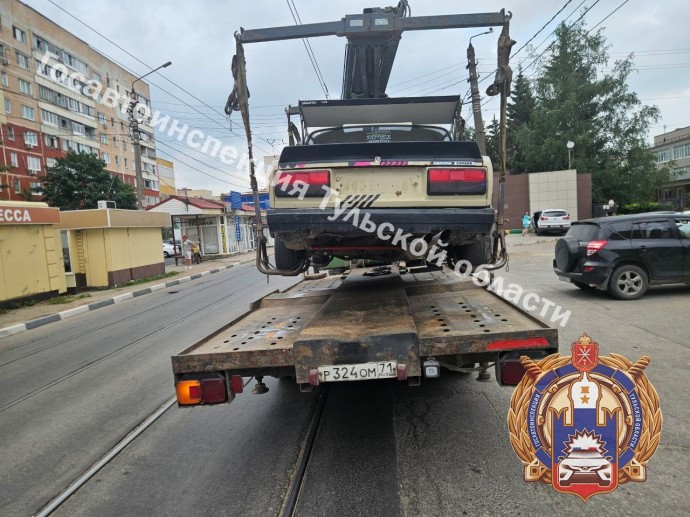 В Туле задержан водитель за нарушения ПДД, о которых стало известно из интернет-обращений