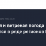 Снежная и ветреная погода ожидается в ряде регионов России 8 марта