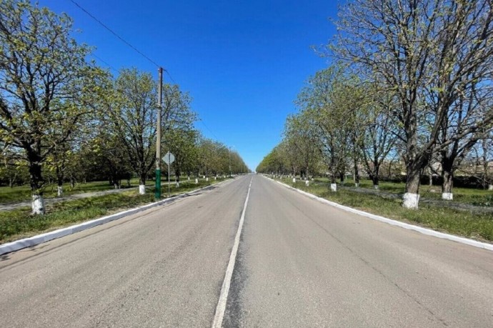 В Каховском округе отремонтирована 4-километровая дорога