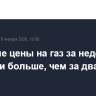 В Европе цены на газ за неделю выросли больше, чем за два года