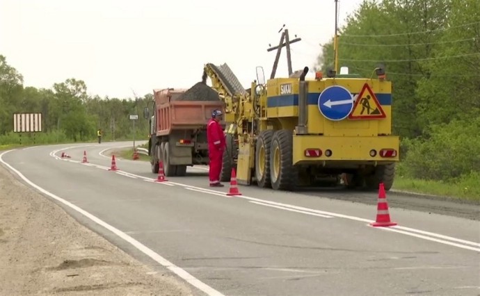 За 2025 год в Сахалинской области заасфальтировали 78 километров дорог