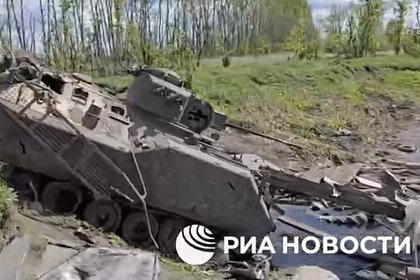 Стало известно о скоплении десятков единиц подбитой техники НАТО у курской границы