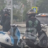 Подростки на мотоциклах с нарушением правил гоняют по улицам Южно-Сахалинска