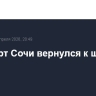 Аэропорт Сочи вернулся к штатной работе